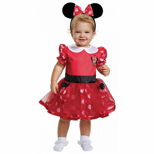 Red minnie mouse costume - red,