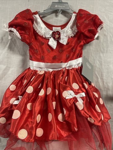 Disney store red minnie - red, mouse