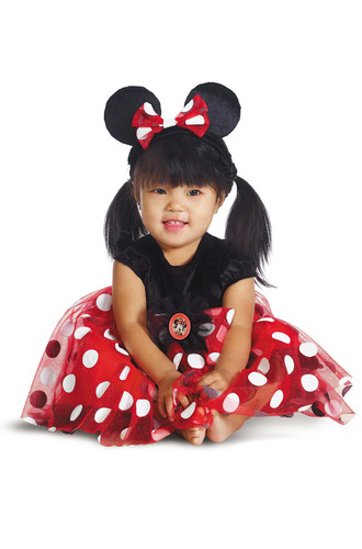 Disney red minnie - mouse, infant