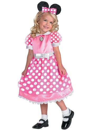 Pink minnie mouse costume - pink,